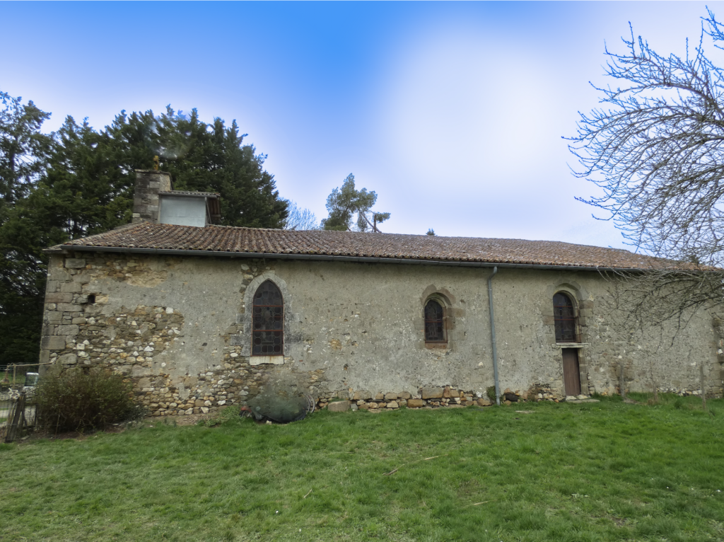 église de Mazerolles en Charente