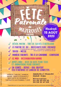 Fête à Mazerolles charente